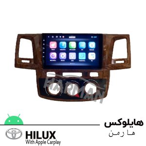 مانیتور تویوتا هایلوکس toyota hilux