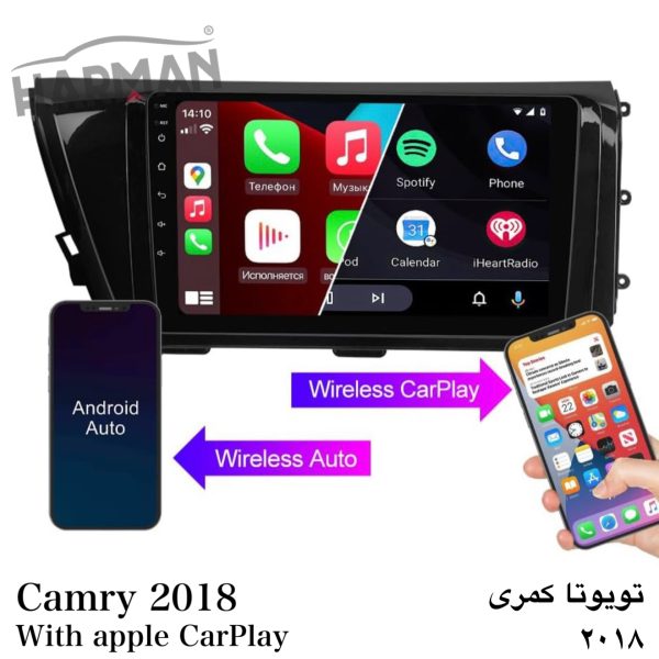 مانیتور تویوتا کمری Toyota Camry 2018