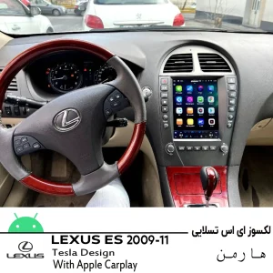 مانیتور لکسوس ای اس تسلایی 2009-11 lexus es tesla