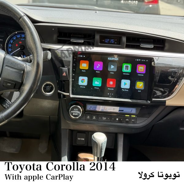 خرید و قیمت مانیتور تویوتا کرولا 2014-16 فابریک