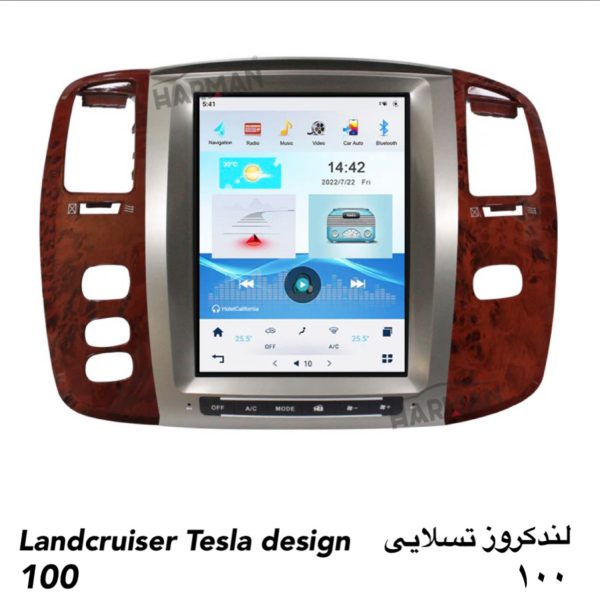 قیمت مانیتور تویوتا لندکروز100 تسلایی فابریک اندرویدی - Image 8