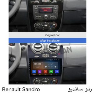 مانیتور رنو ساندرو فابریک اندرویدی اصل + مشخصات