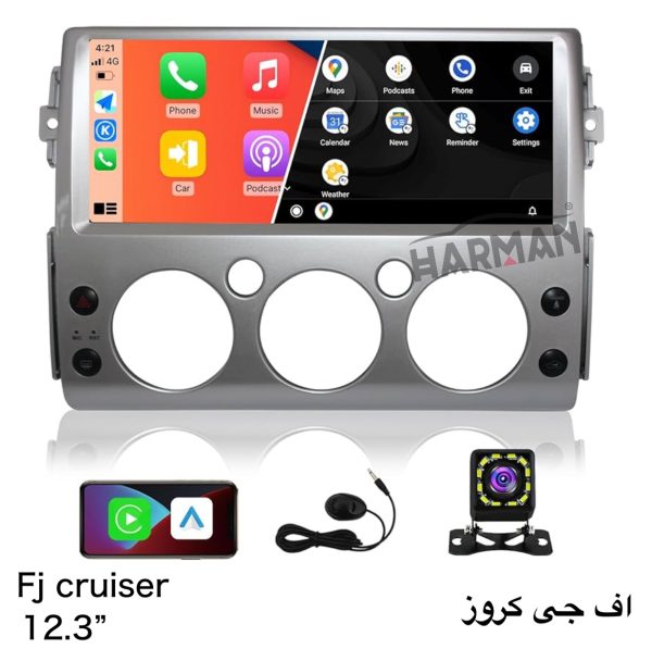 قیمت مانیتور اف جی کروز فابریک اندروری تویوتا