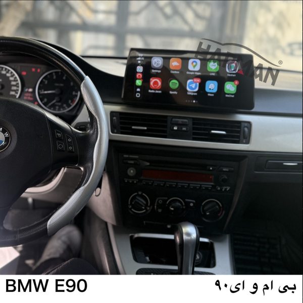 مانیتور BMW E90 فابریک اندرویدی (بی ام و ای 90)