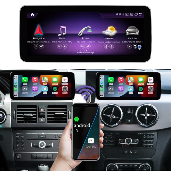 مانیتور بنز glk 2008
