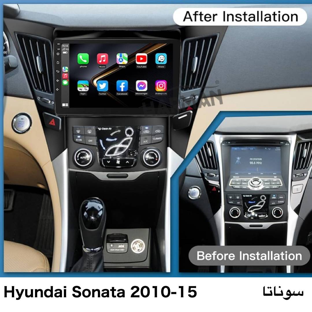 مانیتور سوناتا 2010 فابریک اندرویدی فول تاچ لمسی - Image 3